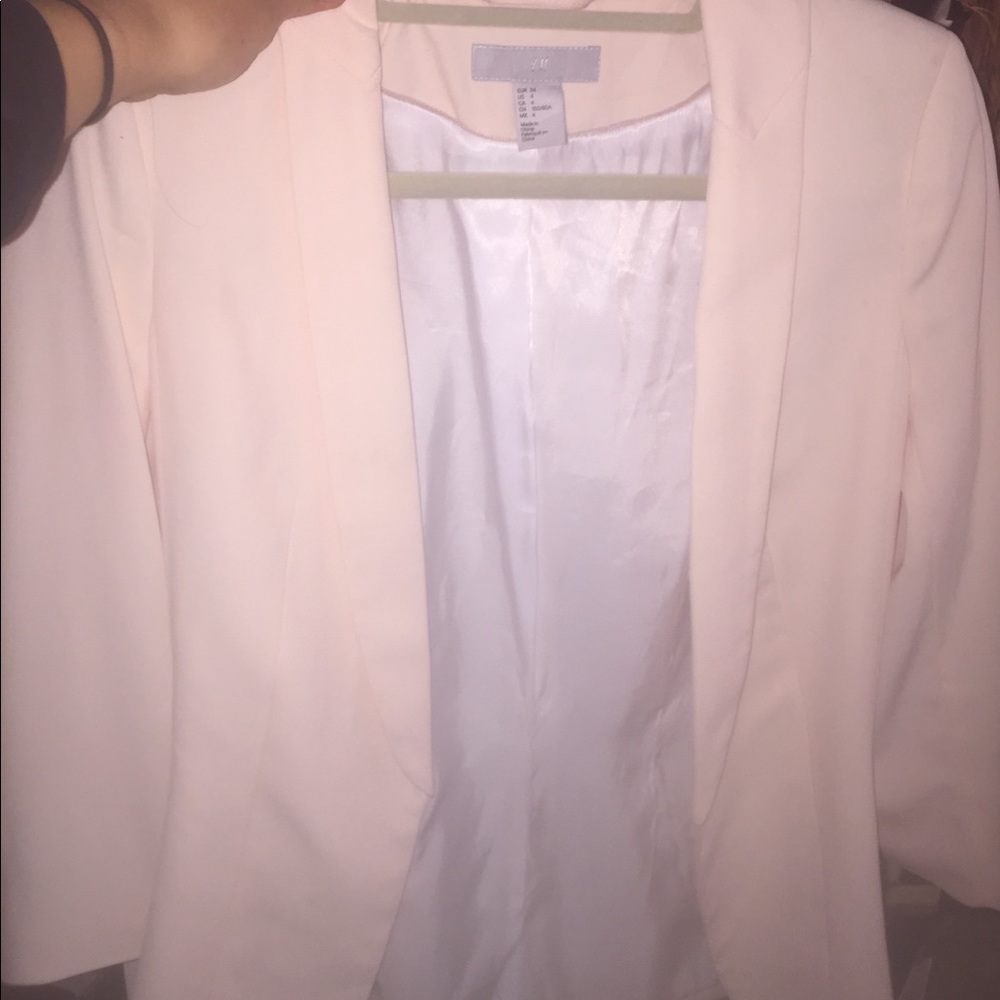 H&M Light Pink Blazer
